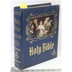 VINTAGE LARGE MASONIC BIBLE