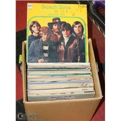 BOX OF LP'S RECORDS INCL. THREE DOG NIGHT, BEACH
