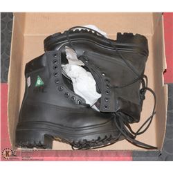PAIR OF STC SIZE 4 STEEL TOE WORK BOOTS