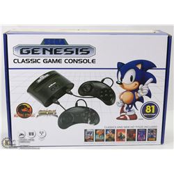 NEW SEGA GENESIS CLASSIC GAME CONSOLE 81 GAMES