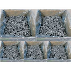 LOT OF 5 CASES OF 5000 TRUSS SCREWS