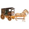 Image 1 : Sheffield Farms Toy Horse Drawn Delivery Wagon