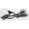 Image 1 : Spanish Colonial Brass Inlaid Spurs Ca 1780-1820