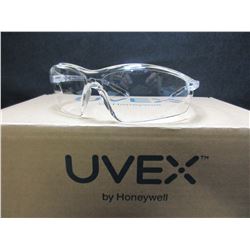 5 New Clear Uvex Safety Glasses by Honeywell