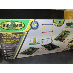 Go Gator 3 in one Ladderball / Bean Bag & Washer toss Game