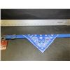 Image 1 : New Dog Coller with Bandana Sewn on / 15" - 18.5 inch Large dogs Blue