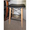 Image 1 : New Saddle style Wood and metal bar Stool