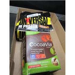 Universal High Protien Bars / chocolate-peanut butter exp.-Apr/2019 - 16bars