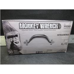 New Watson Monkey Wrench heavy weight Nitril Gloves / 8 mil. XL