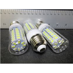 3 New 56 LED Cobb Lightbulbs / white - save huge on power