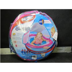 New Baby spring float with sun canopy