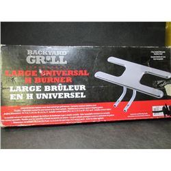 New Backyard Grill replacement Large H Burner stainless steel