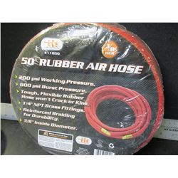New 50 foot Air Hose with Brass fittings