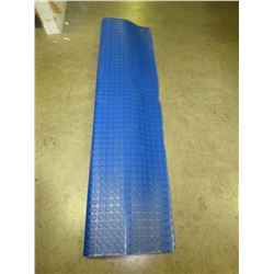 Blue Rubber Mat 47 1/2 x 55 inch