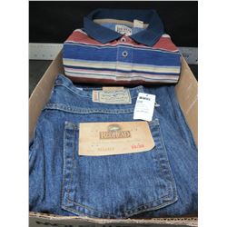New Red Head Jeans and Shirt / 32-30 jeans  & Large shirt / $ 45.00 jeans