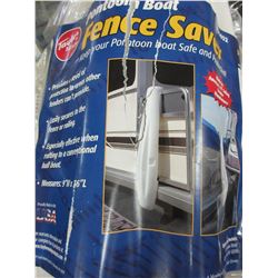 New Pontoon Boat Fence Saver / 9 wide x 36 long