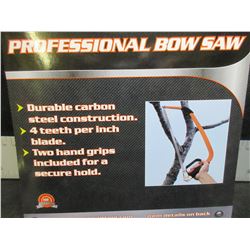New 30 inch Professional Bow Saw / Carbon steel 4 teeth per inch