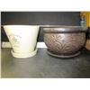 Image 1 : 2 Clay Plant Pots