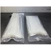 Image 1 : 2 New pack of 100 Cable/Zip Ties / 8 inch & 6 inch 100 each