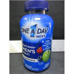 Factory Sealed Men's ONE A DAY Gummies / 230 gummies / save huge