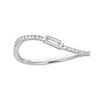 Image 1 : 0.19 ctw Diamond Ring - 18KT White Gold