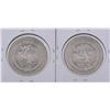 Image 2 : Lot of (2) 1982 Mexico 1 Oz Liberated Silver Coins