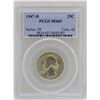 Image 1 : 1947-D Washington Quarter Coin PCGS MS65