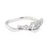 Image 1 : 0.21 ctw Diamond Ring - 14KT White Gold
