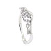 Image 4 : 0.21 ctw Diamond Ring - 14KT White Gold