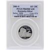 Image 1 : 2001-S Kentucky State Quarter Silver Coin PCGS PR69DCAM
