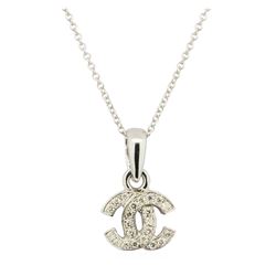 0.16 ctw Diamond Pendant With Chain - 14KT White Gold