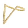 Image 2 : 0.2 ctw Diamond Ring - 14KT Yellow Gold