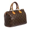 Image 3 : Louis Vuitton Monogram Canvas Leather Speedy 25 cm Bag