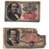 Image 1 : Lot (2) Fractional Notes 1874 & 1875