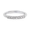 Image 2 : 0.26 ctw Diamond Ring - 14KT White Gold
