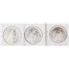 Image 2 : Lot of (3) 1924 $1 Peace Silver Dollar Coins