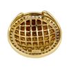 Image 2 : 7.31 ctw Multi-colored Sapphire and Diamond Pendant - 14KT Yellow Gold