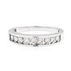 Image 2 : 0.9 ctw Diamond Ring - 18KT White Gold