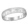Image 2 : 0.34 CTW His & Hers Diamond Cluster Matching Bridal Ring 14KT White Gold - REF-75Y2X