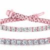 Image 1 : Natural 7ct VS-SI Diamond Tennis Bracelet 18K Rose Gold - REF-672M3F