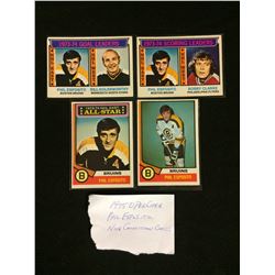 1975 O-PEE-CHEE HOCKEY CARD LOT (PHIL ESPOSITO)