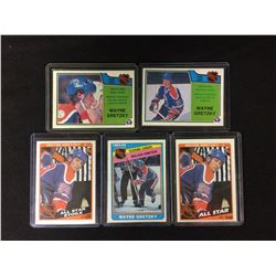 WAYNE GRETZKY HOCKEY CARD LOT