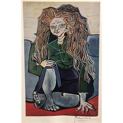 Portrait of Madame - Pablo Picasso Lithograph