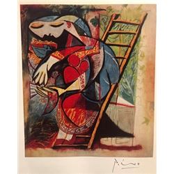 Fermiere a I'echelle - Pablo Picasso Lithograph