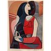 Image 1 : Seated Woman - Pablo Picasso Lithograph
