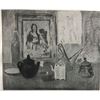 Image 1 : Still Life with Picture - Pablo Picasso Lithograph