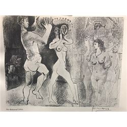 The Rehearsal - Pablo Picasso Lithograph