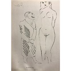 The Amateur - Pablo Picasso Lithograph