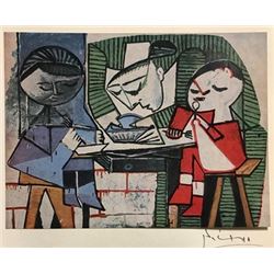 Le Repas des Enfants - Pablo Picasso Lithograph