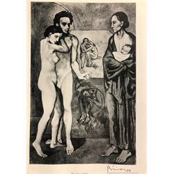 The Life - Pablo Picasso Lithograph